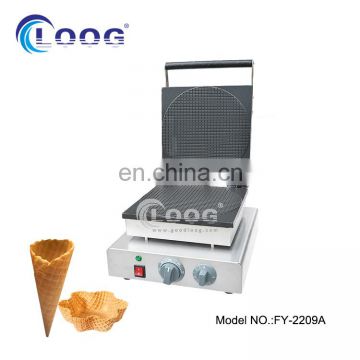 CE Certificate Smokeless Electric Ice Cream Cone Maker Crispy Machine/Commercial ice cream cone making Machine Free Shipping