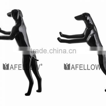 Fiberglass Dog Mannequin,black Mannequin Manikin Dog G1-BK