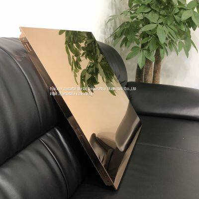 Mould-Proof Stainless Steel 304 Ceiling for Food Factory Canteen Chemical Factory 8K Mirror Metal Ceiling