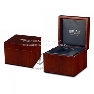 Luxury Piano Surface Watch Box Watch Gift Box/Single Black Glossy Wooden Box for Watch