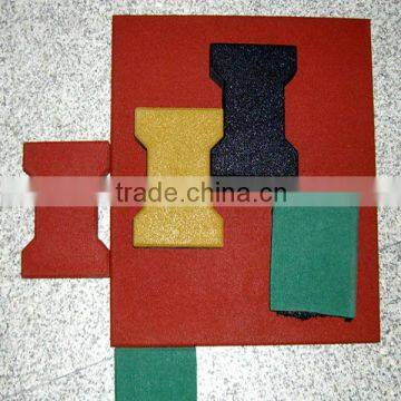 Interlocking Rubber Floor Tiles