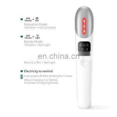 Health Care Supplement For Eyes Sonic Vibration Eye Care Massager Heated Skin Tightening And Firming Massage