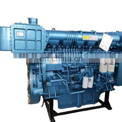 Original Weichai  WHM6160C490-2 450HP marine diesel engine for working boat