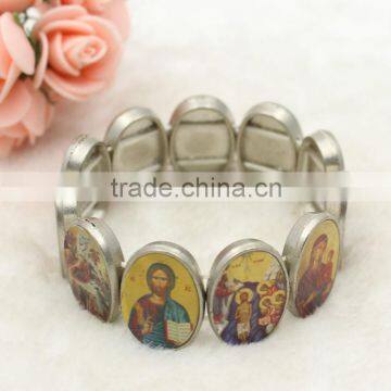 Orthodox christian icon bracelet