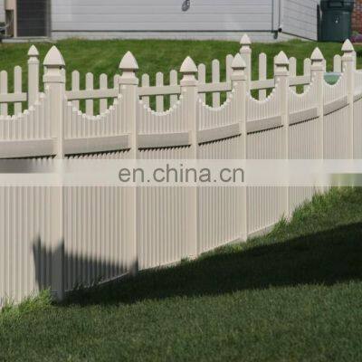 Plastic UV Resistant and Easy to Assemble 8x8 Pvc Panel Farm Fence Garden Brand Fencing