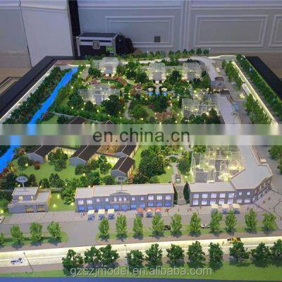 Landscape Architectural Rendering for House Model Plan and Layout