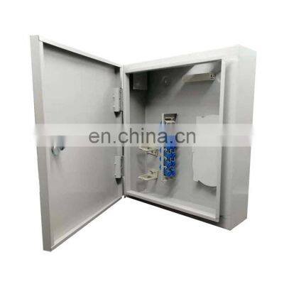 Good Quality 1.5 mm Thick 12 24 Core Indoor Distribution Box Wall Mount Cabinet