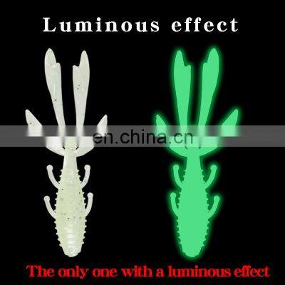 1.8g Fishing Lure Silicone Shrimp Fishing Lure Silicone Shrimp Saltwater Shrimp Lure