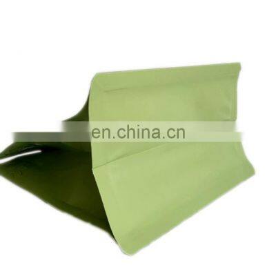 flat bottom gusset biodegradable coffee bag tea packaging