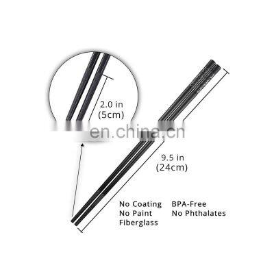 korean custom color titanium gift souvenirs superior design special portable personalized paper sleeve chopsticks