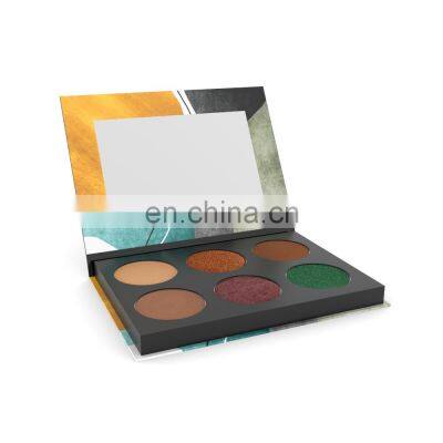 Vegan Cream Lipstick Contour And Blush Eyeshadow Pan Empty Palette Cardboard Box Private Logo