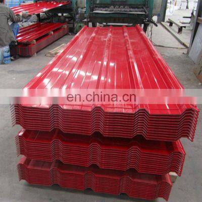 Zinc Coated Colorful Roofing Steel Metal Roofing Corrugated Steel Plate Galvanized Coated Roofing Sheet