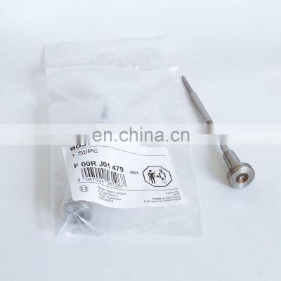 Genuine Injector Control Valve F00RJ01479 Valve Set for Diesel Common Rail Injector Assy 0445120066,0445120067