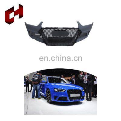 Ch Brand New Material Installation Headlight Rear Bar Grille Seamless Combination Body Kits For Audi A4 2013-2016 To Rs4