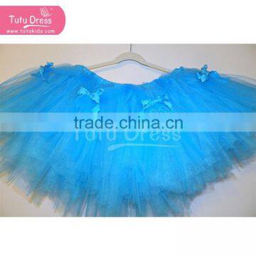 Baby Cinderella Skirt Blue Pettiskirt Romper Tutu Party Dress