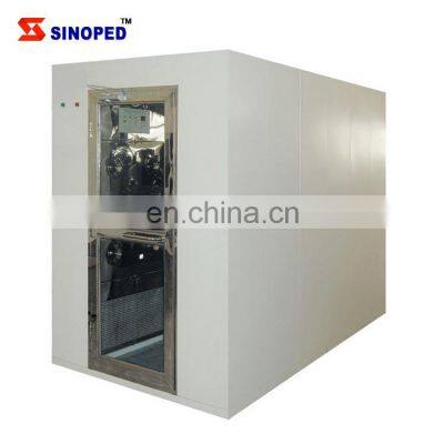 12 Nozzles Air Shower Clean Room With Passing Box Automatic Blowing Air Shower With Full Stainless Steel photo-4