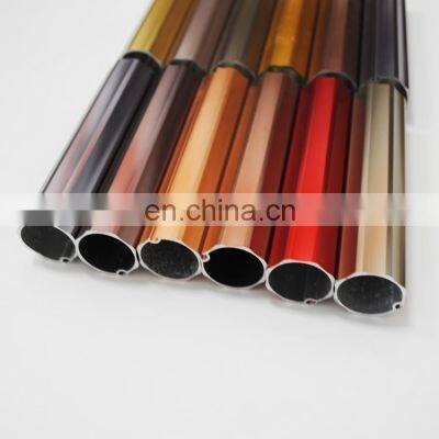 6063 Custom Colorful Anodized Aluminum Pipe Aluminum Tube Parts for Windows Curtain for Hold Sale Price photo-2
