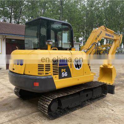 Japan Komatsu pc56 excavator , Used komatsu digger pc50 pc55 pc56 pc60 , Komatsu excavators for sale