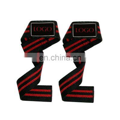 Lifting Strap Weight Wrist Custom Logo Fitness Gym Bodybuilding Workout Straps