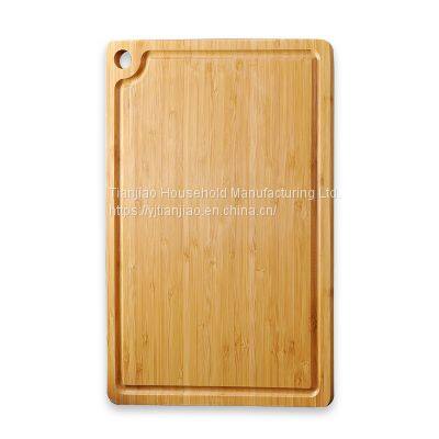 Custom/Wholesale Organic Bamboo Cutting Board with Juice Groove Kitchen Chopping Block