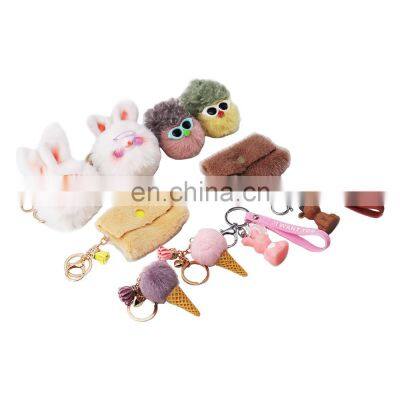 Bag Parts & Accessories Tassel Key Chain Fuzzy Key Chain Key Chain Pendant Bag Pendant