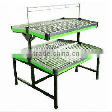 changshu vegetable display shelf vegetable rack stand