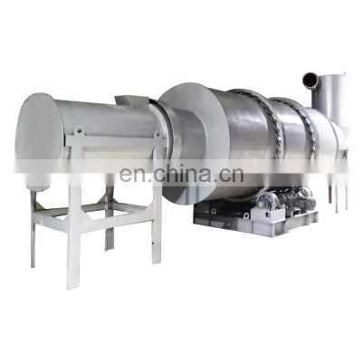 Large-scale rotary type drying artificial sand drying system three pass drum industrial drum river silica sand dryer machine