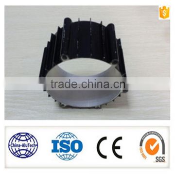 black anodized aluminium extrusion heatsink,aluminium profile