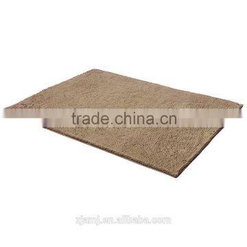 Chenille anti-slip floormat