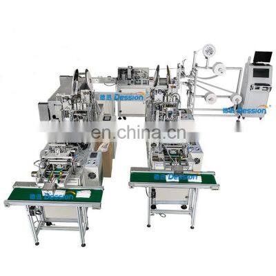 High Speed Fully Auto Dental Mask Making Machine Disposable Face Mask Making Machine photo-3