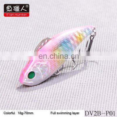 Hard Fish Hunter DV2B VIB 70MM 18G Fishing Lure Freshwater Casting Fishing Lure photo-2