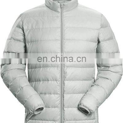 High Quality Winter Men Padded Down Jacket Coat Quilted Plus Size Men's Winter Jackets