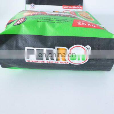 Mexico Market Bopp Woven Animal Feed Packaging Bag, 50lb Feed Bags for Sale, 25kg Plastic Dog Feed Bag photo-5