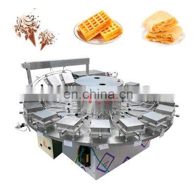 Ice-cream Waffle Cone Equipment Stick Small Industrial Wafer Roll Machine for Making Ice Cream Cone Trade