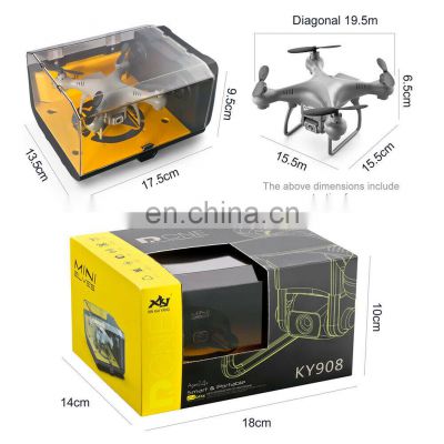 K908 Mini Folding Drone with 4K Dual Camera Quadcopter Obstacle Avoidance RC Drone Christmas gifts mini drone KY908