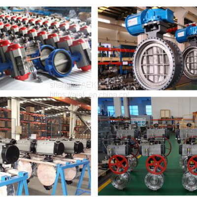 RAT052DA Aluminum Alloy Spring Return DN50 ISO Standard Double Acting Stainless Steel Pneumatic Actuator Ball Valve photo-5