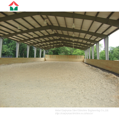 Prefabricated Steel Structure Indoor Riding Area photo-3