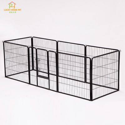 Cheap Large black large dog playpen,outdoor sliver heavy duty dog enclosure amazon heavy duty pet playpen