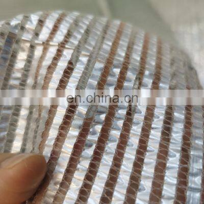 Factory Selling 115gsm 55% Shading Rate Sun Shade Proof Nets Greenhouse Aluminum Outer Foil Mesh photo-2
