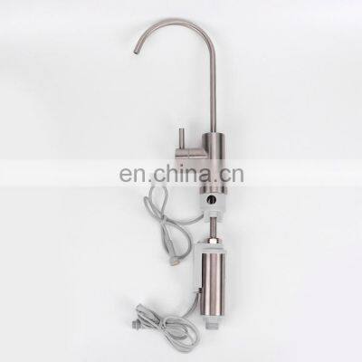 Combined Stainless Steel Drinking Water Faucet UV Disinfection Water Purifier Faucet photo-3