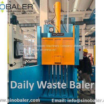 Daily Waste Baler Machine, Daily Waste Baling Press Machine – Sinobaler