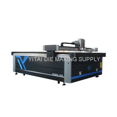 computerized cnc oscillating knife carton box sample digital plotter cutting machine for corrugated