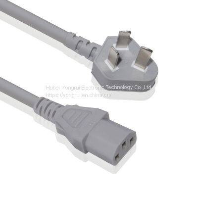 CCC Standard 3pin Power Cord China AC Electric Cable Laptop Power Cable Chinese Power Cord photo-4