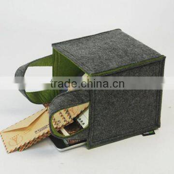 Custom Blank Felt Storage Organizers/Handle Storage Organizer With Bins photo-2