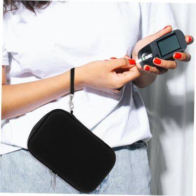 Travel Cooler Bag Insulin Cooler Pack Medicine Pouch Insulin Cooling Bag Insulin Bag Travel Cooling Case Cooler Bag Travel Cooler Bag Oxford Cloth Carry Storage Box Diabetic Bag