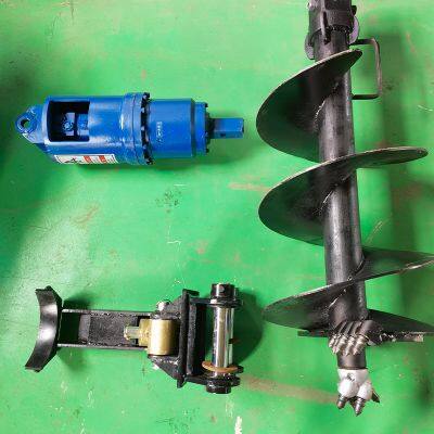 Widely Applicable Small Borehole Drilling Machine Easy Install and Remove Rotary Drilling for 1-36 Ton Excavator photo-5