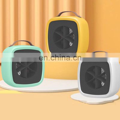 Portable Usb Ptc Electric Heaters Room Mini Desktop Space Heater Fan