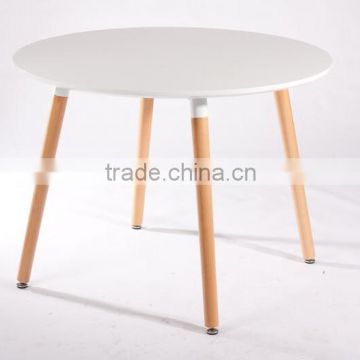 MDF material round copine dining table by Sean Dix for dining room