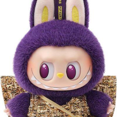 POP MART LABUBU × Pronounce - Wings of Fortune Vinyl Plush Hanging Card,Toys for Modern Home Decor, Collectible Toy Set for Desk Accessories