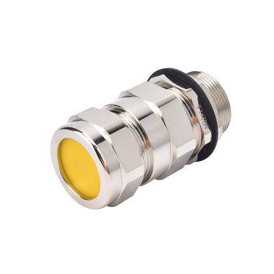 Cable Gland Explosion-Proof Double Seals Armored Stainless Steel Cable Connector NPT Thread